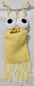 Yip-Yip Doll Yellow/White Cuddle PJ and Snack Trinket Overnight Toy or Decor