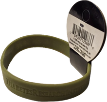 Load image into Gallery viewer, Larry the Cable Guy Git-R-Done For Diabetes Green Rubber Wrist Bracelet
