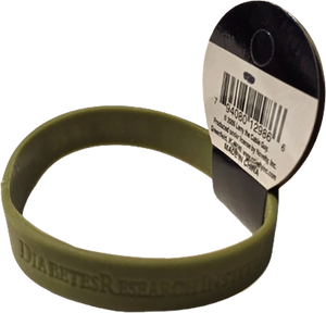 Larry the Cable Guy Git-R-Done For Diabetes Green Rubber Wrist Bracelet