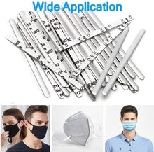 Load image into Gallery viewer, Sparkling Black Face Mask with fitted Nose Strip

