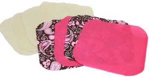DIY Bowl Cozies Sewing Kit (Makes 2) Pink/Brown Hot and Cold Deflection