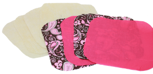 DIY Bowl Cozies Sewing Kit (Makes 2) Pink/Brown Hot and Cold Deflection