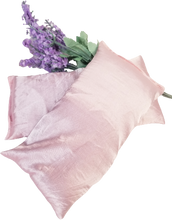 Load image into Gallery viewer, Handcrafted Lavender Scented Satin Eye Pillow
