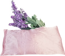 Load image into Gallery viewer, Handcrafted Lavender Scented Satin Eye Pillow
