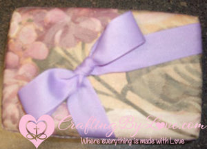 Lilac Flowers Padded Wipee Case Box